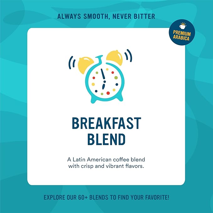 Cameron's Coffee Roasted Whole Bean Coffee, Breakfast Blend, 32 Ounce