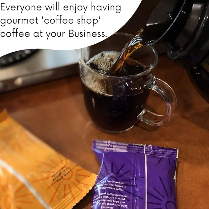 Ground Coffee | Gift Set Sampler Pack Variety Flavored Medium Roast Low Acid Mold Free Pouches | Gourmet Bulk Packets | Highest Rated Individual Premeasured Powder Bags for 12 Cup Drip Maker