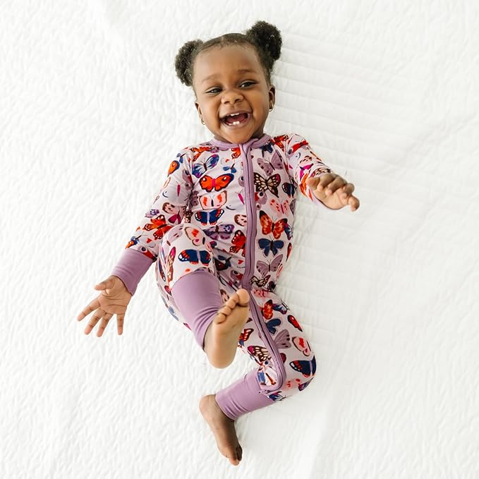 Little Sleepies Pajamas for Baby Boys & Girls, Viscose from Bamboo Baby Pajamas, Preemie & Newborn Sleepers, 2-Way Zipper PJs