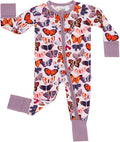 Little Sleepies Pajamas for Baby Boys & Girls, Viscose from Bamboo Baby Pajamas, Preemie & Newborn Sleepers, 2-Way Zipper PJs