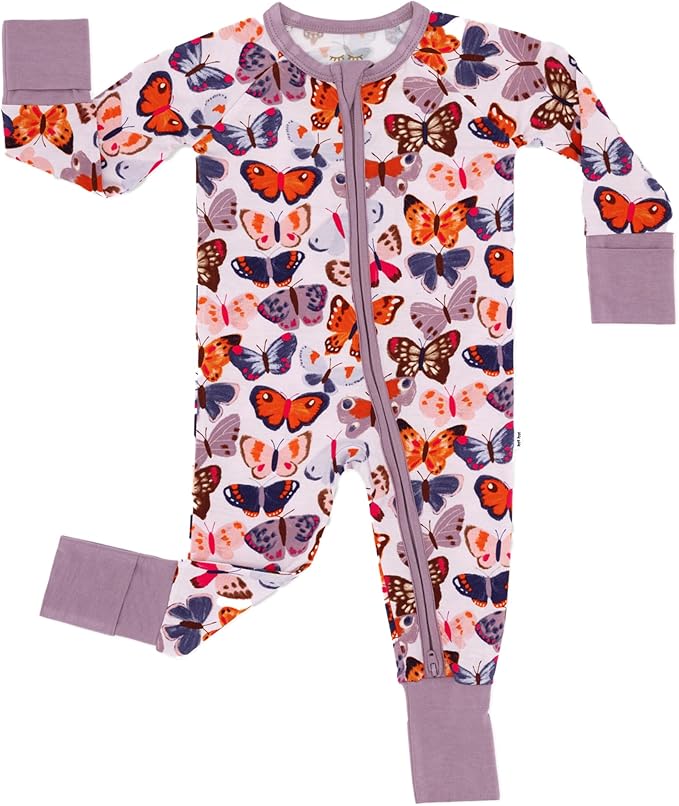 Little Sleepies Pajamas for Baby Boys & Girls, Viscose from Bamboo Baby Pajamas, Preemie & Newborn Sleepers, 2-Way Zipper PJs