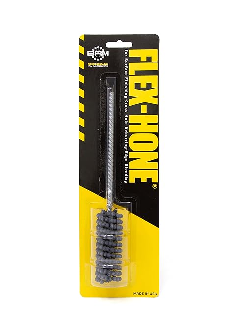 Brush Research BC20M400 FLEX-HONE®, 0.787" (20mm) Diameter, 400 Grit, Silicon Carbide, for Mild Steel, Stainless Steel, Cast Iron and Softer Ferrous Materials