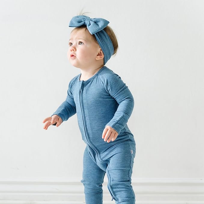 Little Sleepies Pajamas for Baby Boys & Girls, Viscose from Bamboo Baby Pajamas, Preemie & Newborn Sleepers, 2-Way Zipper PJs