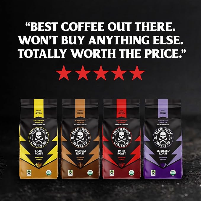 Death Wish Coffee, Dark Roast Pods 30 Count
