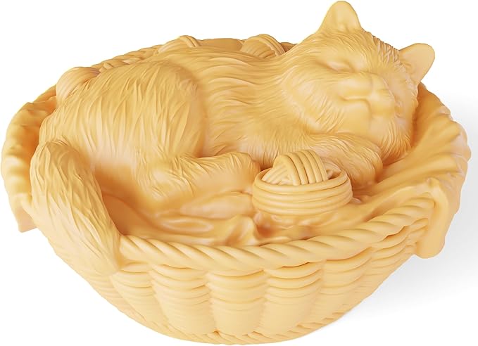 Handmade Silicone Mold for Soap, Candle, Ice Sculpture & More - Aroma Plaster Mold Bowl