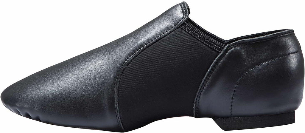 Dynadans Women's Leather Upper Slip-on Jazz Shoe