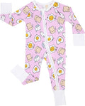 Little Sleepies Pajamas for Baby Boys & Girls, Viscose from Bamboo Baby Pajamas, Preemie & Newborn Sleepers, 2-Way Zipper PJs