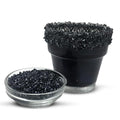 Snowy River Black, Cocktail & Margarita Sugar Rimmer - Vibrant Naturally Colored Sugar for Cocktail Rimming, Baking & Decorating, Medium Crystal - 16oz