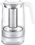 ZWILLING Enfinigy Glass Kettle, Tea Kettle, Silver
