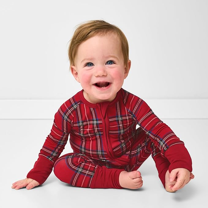Little Sleepies Pajamas for Baby Boys & Girls, Viscose from Bamboo Baby Pajamas, Preemie & Newborn Sleepers, 2-Way Zipper PJs
