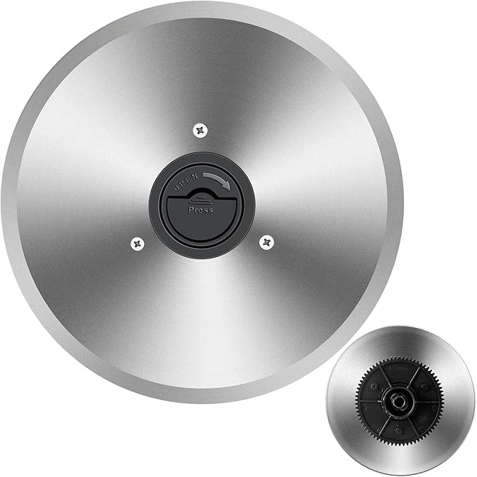 Meat Slicer Blade TOKASS 7.5'' Stainless Steel,Food Slicer Round Blade only for TOKASS Meat Slicer(Non-serrated blade)