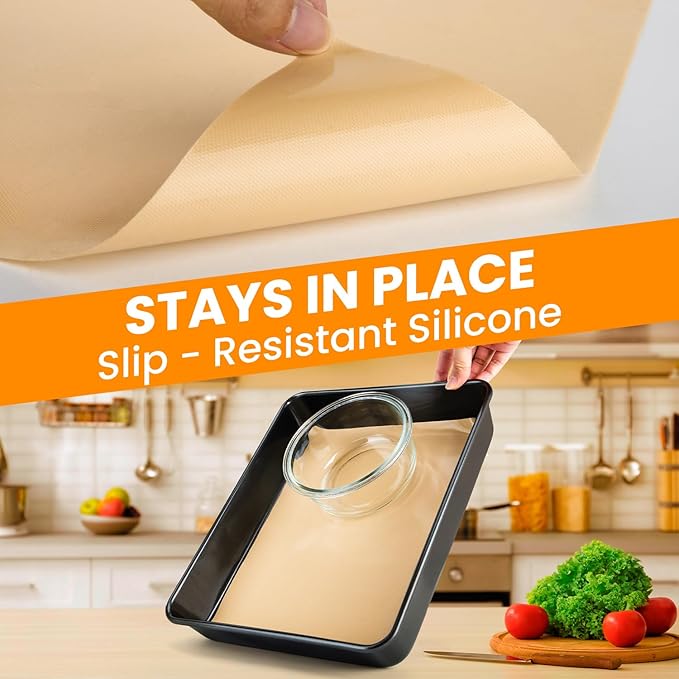 Silicone Baking Mat Roll- Non Stick Best German - Heat Resistant Silicone Pastry Mat for Baking, Non-slip Macaron Baking Mat, Freeze Dryer Mat for Making Cookie Pie Bread Pizza