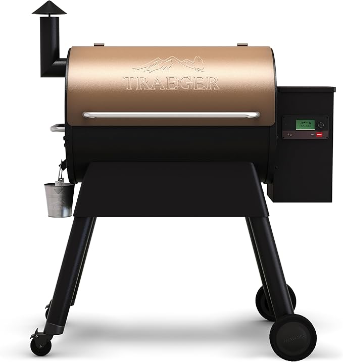 Traeger Grills Pro 780 Wood Pellet Smoker Grill, 6-in-1 BBQ Pellet Grill Combo, WiFi and App-Connected Electric Smoker, 780 Square Inches of Grilling Area, Temperature Control, Bronze Finish