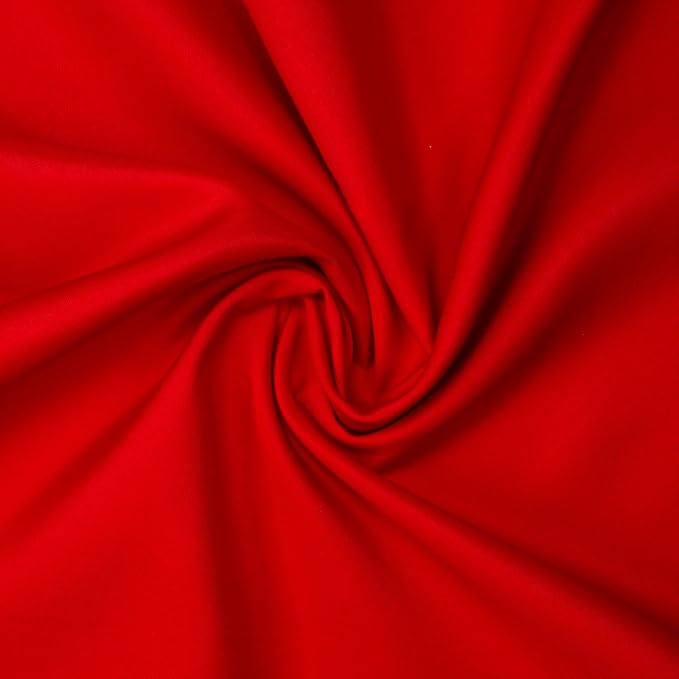 Gee Di Moda Rectangle Tablecloth - 60 x 126 Inch Red Table Cloth for 8 Foot Rectangle Table - Heavy Duty Washable Fabric - for 8 Ft Buffet Table, Holiday Party, Dinner, Wedding & Baby Shower