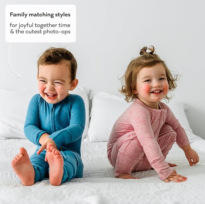 Little Sleepies Pajamas for Baby Boys & Girls, Viscose from Bamboo Baby Pajamas, Preemie & Newborn Sleepers, 2-Way Zipper PJs