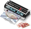 Magic Seal MS175 Vacuum Sealer Machine for Food Preservation, Nozzle Type, Compatible with Mylar Bags, Adjustable Vacuum & Seal Time, Automatic and Manual Mode