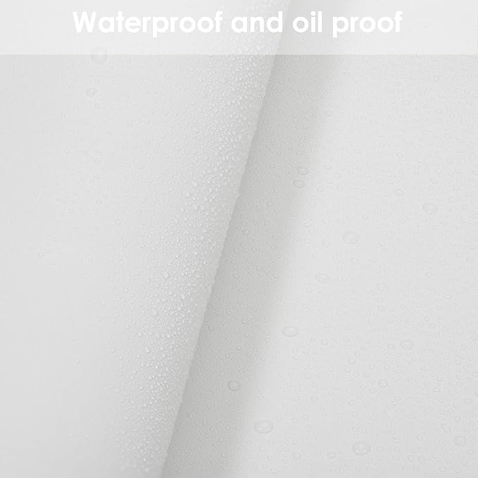 Leather Table Cover,1.8mm Thick,42x42 Inch Table Protector,Table Protector for Dining Room Table,Dining Table Cover,Table Cover Protector(Grayish White+Grayish White,42x42)
