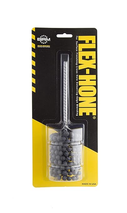 Brush Research BC20018 FLEX-HONE®, 2" (50.8mm) Diameter, 180 Grit, Silicon Carbide, For Mild Steel, Stainless Steel, Cast Iron and Softer Ferrous Materials