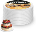10 Packs Cake Boards 10 Inch Round - Sturdy 1/2" Thick Cake Drum, Cake Base Sturdy Multiple Layers of Corrugated Cardboard for Heavy or Multi Layer Cakes, Pastry, Display (10inch/10pcs)