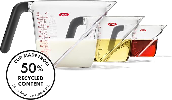 OXO Good Grips 3-Piece Angled Measuring Cup Set