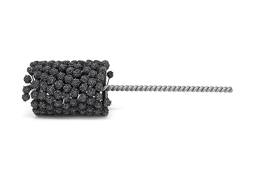 Brush Research BC20040 FLEX-HONE®, 2" (50.8mm) Diameter, 40 Grit, Silicon Carbide, for Mild Steel, Stainless Steel, Cast Iron and Softer Ferrous Materials