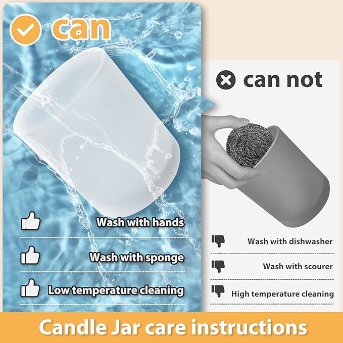 Thick Candle Jars for Making Candles 12 Pcs, 7 OZ Empty Jars with Wood Lids for Candle Making, Sample Container, Frosted Pink