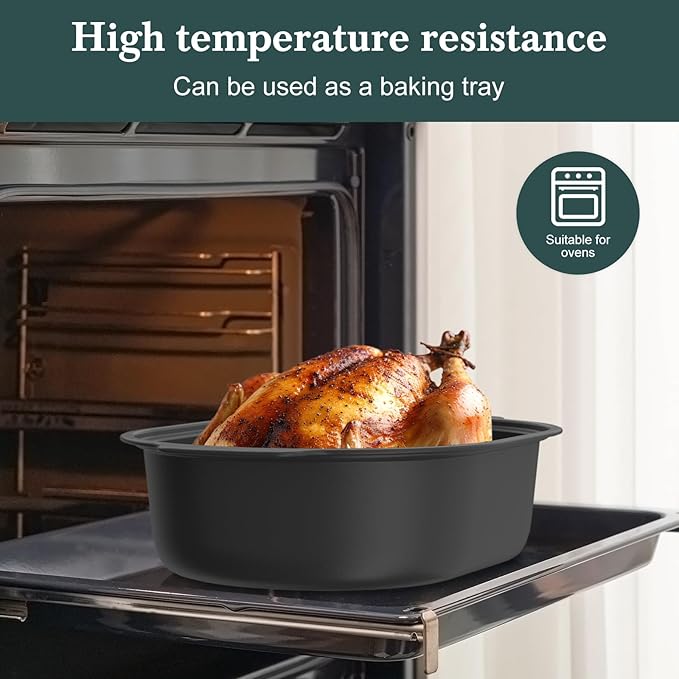 MAGNIFIQUE 6 Quart Multi-Cooker, with 8-in-1 Casserole Programmable Slow Cooker, Dutch Oven, Pasta, Nonstick, Oven Safe Pot to 500°F Olive Olive