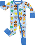 Little Sleepies Pajamas for Baby Boys & Girls, Viscose from Bamboo Baby Pajamas, Preemie & Newborn Sleepers, 2-Way Zipper PJs