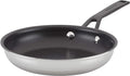 KitchenAid 5-Ply Clad Polished Stainless Steel Nonstick Fry Pan/Skillet, 8.25 Inch