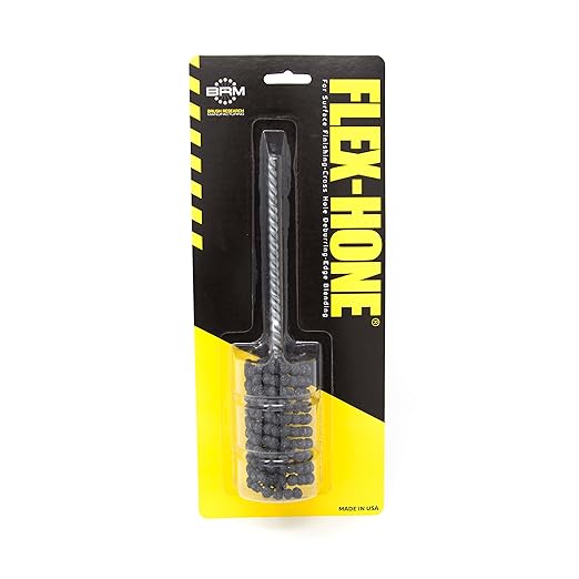 Brush Research BC13860 FLEX-HONE®, 1-3/8" (35mm) Diameter, 60 Grit, Silicon Carbide, for Mild Steel, Stainless Steel, Cast Iron and Softer Ferrous Materials