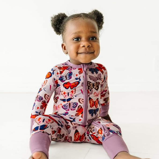 Little Sleepies Pajamas for Baby Boys & Girls, Viscose from Bamboo Baby Pajamas, Preemie & Newborn Sleepers, 2-Way Zipper PJs