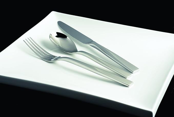 Fortessa Spada 18/10 Stainless Steel Flatware 20 Piece Place Setting, Service for 4