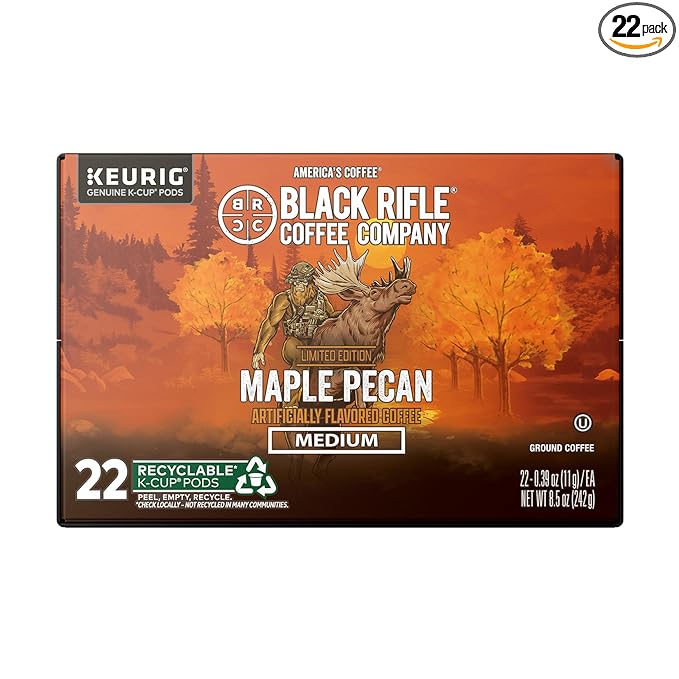 Black Rifle Coffee Company Maple Pecan - 22 Count