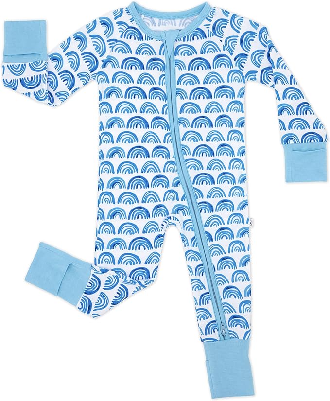 Little Sleepies Pajamas for Baby Boys & Girls, Viscose from Bamboo Baby Pajamas, Preemie & Newborn Sleepers, 2-Way Zipper PJs