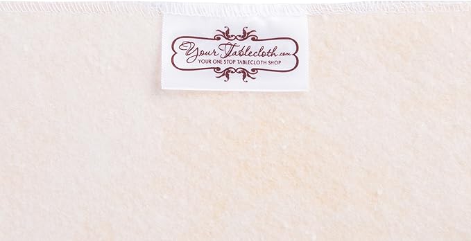Yourtablecloth Heavy Duty Vinyl Rectangle or Square Tablecloth – 6 Gauge Heavy Duty Tablecloth – Flannel Backed – Wipeable Tablecloth with Vivid Colors & Many Sizes 52 x 52 Ruby Red