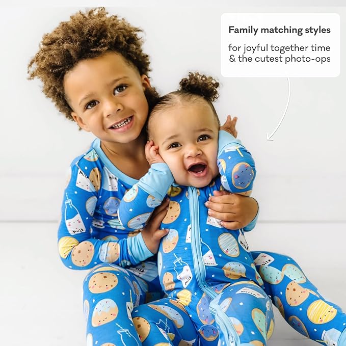 Little Sleepies Pajamas for Baby Boys & Girls, Viscose from Bamboo Baby Pajamas, Preemie & Newborn Sleepers, 2-Way Zipper PJs
