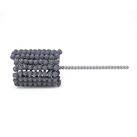 Brush Research BC23832 FLEX-HONE®, 2-3/8" (60.3mm) Diameter, 320 Grit, Silicon Carbide, For Mild Steel, Stainless Steel, Cast Iron and Softer Ferrous Materials