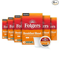 Folgers Breakfast Blend Coffee, Mild Roast, Keurig K-Cup Pods, 10 Count (Pack of 6)