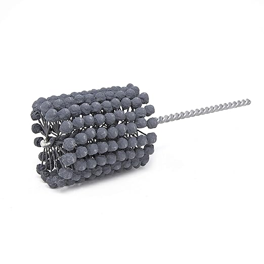 Brush Research BC23832 FLEX-HONE®, 2-3/8" (60.3mm) Diameter, 320 Grit, Silicon Carbide, For Mild Steel, Stainless Steel, Cast Iron and Softer Ferrous Materials