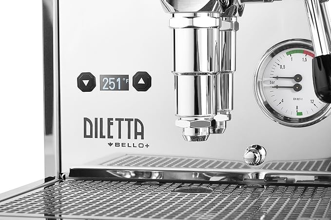 Diletta Bello+ Espresso Machine (Stainless Steel)