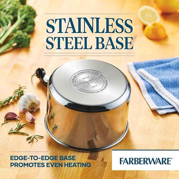 Farberware Classic Stainless Series 2-Quart Covered Double Boiler
