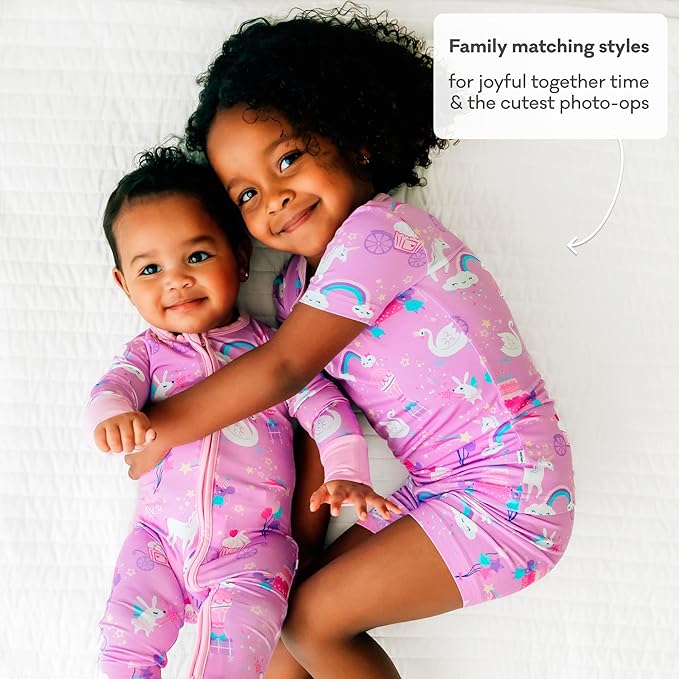 Little Sleepies Pajamas for Baby Boys & Girls, Viscose from Bamboo Baby Pajamas, Preemie & Newborn Sleepers, 2-Way Zipper PJs