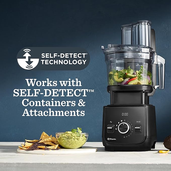Vitamix Ascent Series X2 Blender with Three Blending Programs, Self-Cleaning Program, Professional-Grade Blender for Smoothies, Soups and More, Stainless-Steel Blades, 48 Oz Container, Shadow Black