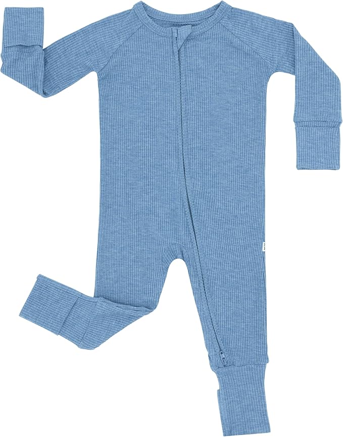 Little Sleepies Pajamas for Baby Boys & Girls, Viscose from Bamboo Baby Pajamas, Preemie & Newborn Sleepers, 2-Way Zipper PJs