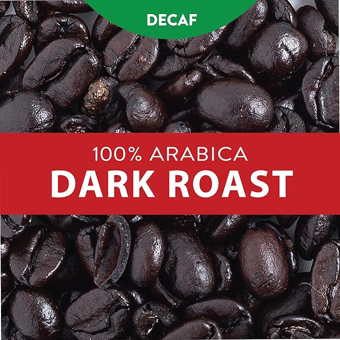 San Francisco Bay Coffee - Decaf Dark Roast Whole Bean Coffee - Decaf French Roast (2 lb bag) - Swiss Water Processed