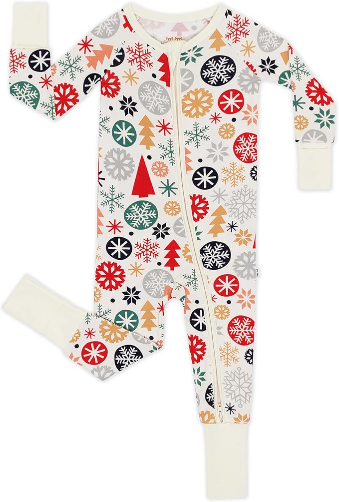 Little Sleepies Pajamas for Baby Boys & Girls, Viscose from Bamboo Baby Pajamas, Preemie & Newborn Sleepers, 2-Way Zipper PJs
