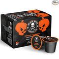 DEATH WISH COFFEE - Organic Pumpkin Spice Dark Roast Coffee Single Serve - Fair Trade, Arabica, Chai, Cardamom, Cinnamon, and Ginger Infused Spices (Pumpkin Chai, 10 Count)