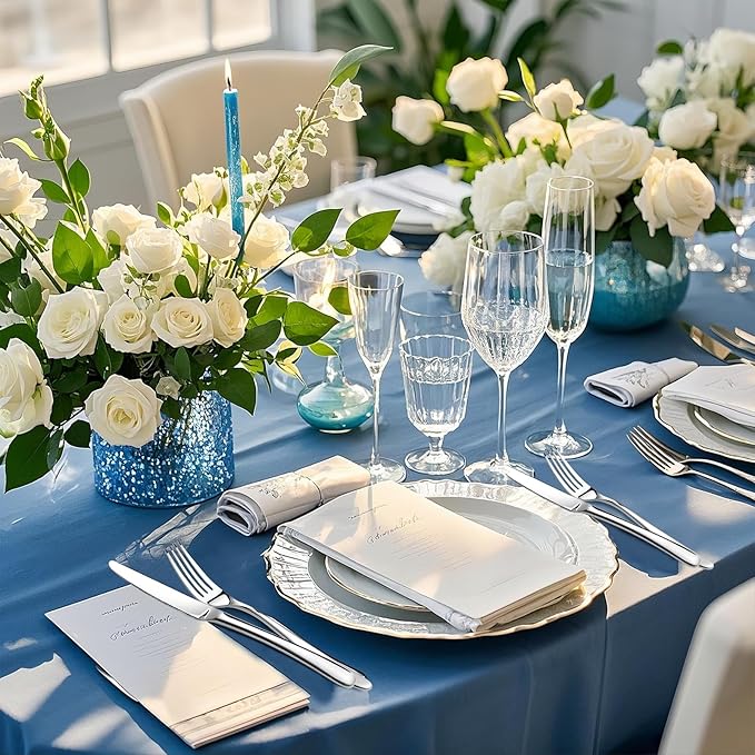 Heavy Duty Silverware Set for 12, 60 Piece Premium Stainless Steel Flatware Utensils Cutlery Set Including Steak Knife Fork and Spoon, Dishwasher Safe, Gift Package for Wedding Housewarming