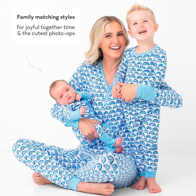 Little Sleepies Pajamas for Baby Boys & Girls, Viscose from Bamboo Baby Pajamas, Preemie & Newborn Sleepers, 2-Way Zipper PJs