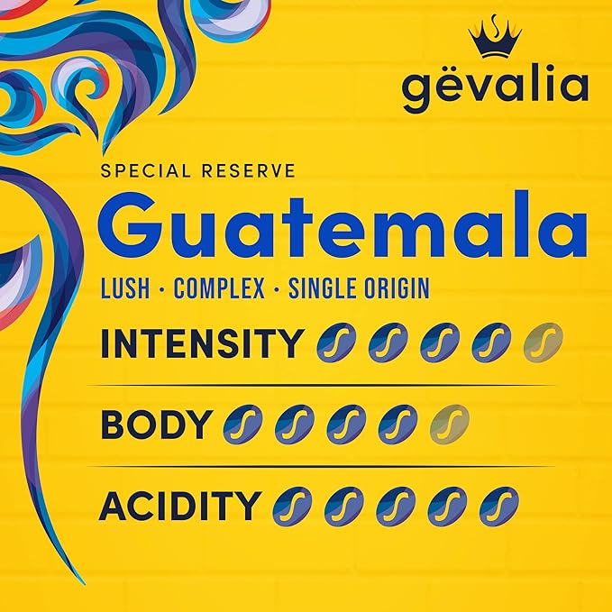 Gevalia Special Reserve Guatemala Single Origin Medium Roast Coarse Ground Coffee, 10 oz. Bag